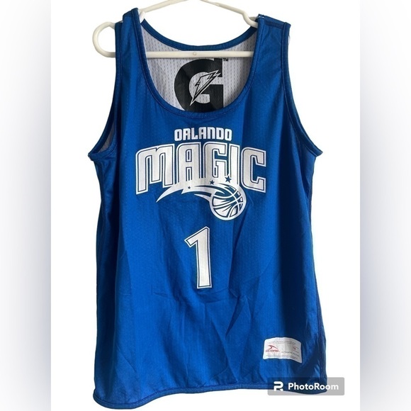 Score Sports Other - Score Sports NBA Orlando Magic Reversible Mesh Blue White Jersey Youth Medium